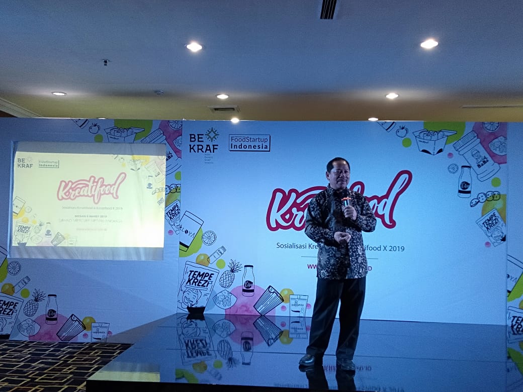 Bekraf Hadirkan Kreatifood 2019 di Medan